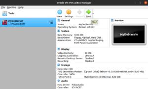 Start the VM